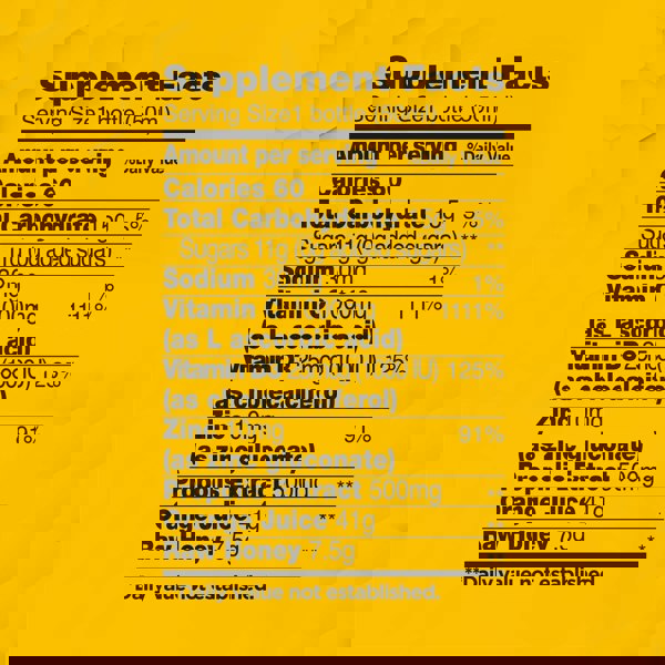 BEE&YOU Vitamin C Propolis Shot + Zinc x12