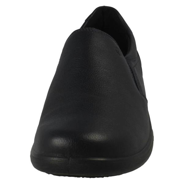 Padders Ladies Padders Leather Slip On Extra Wide Dual Fitting Formal Shoes Nico