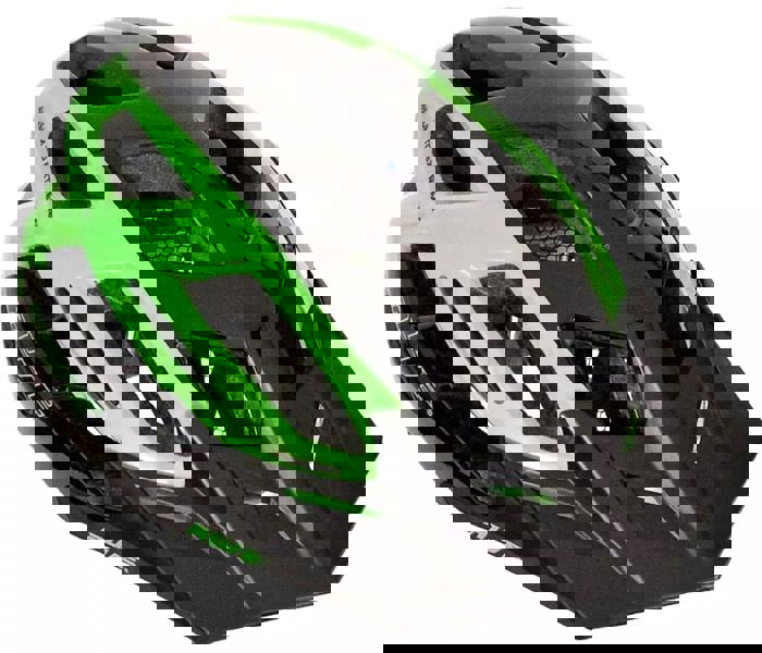 AweRide In Mould Adult Bike Helmet Medium 55-58cm Black/Green