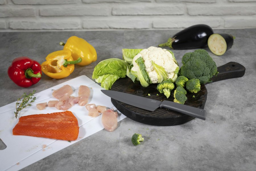 Frusta In Silicone Kuhn Rikon 22265, Arcobaleno, 22 Cm, Resistente Al Calore, Lavabile In Lavastoviglie