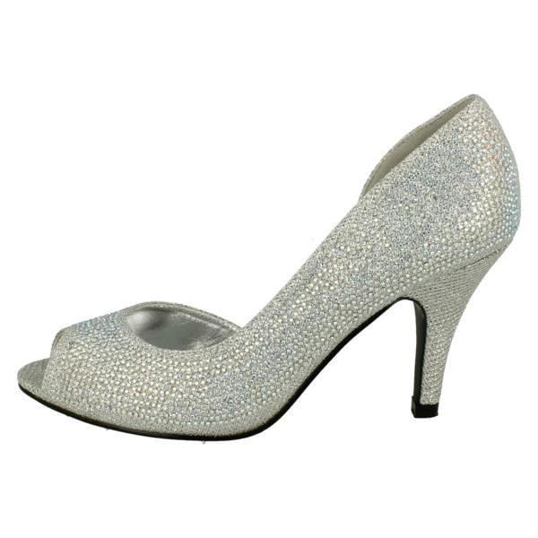 Anne Michelle Ladies Anne Michelle Open Toe Heels