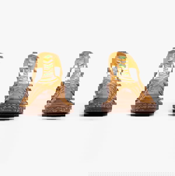 Rieker Elasticated Womens Sandals - Yellow (62808-68)