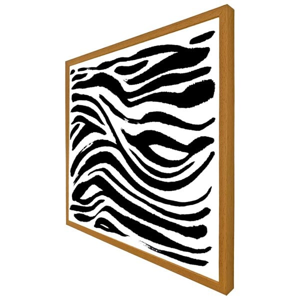 Benjamin Tate Design Zebra stripes print (Picutre Frame)