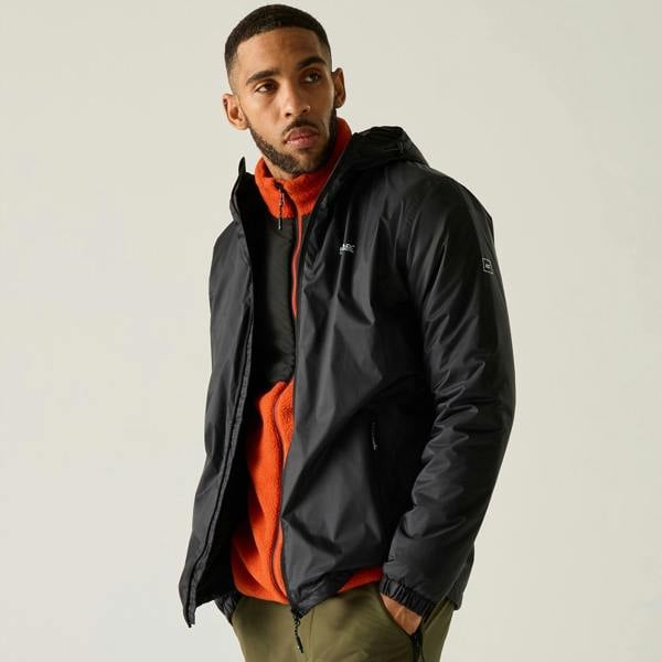 Regatta Mens Kybre Fleece Lined Jacket - Ash - Ash - 100% Polyamide