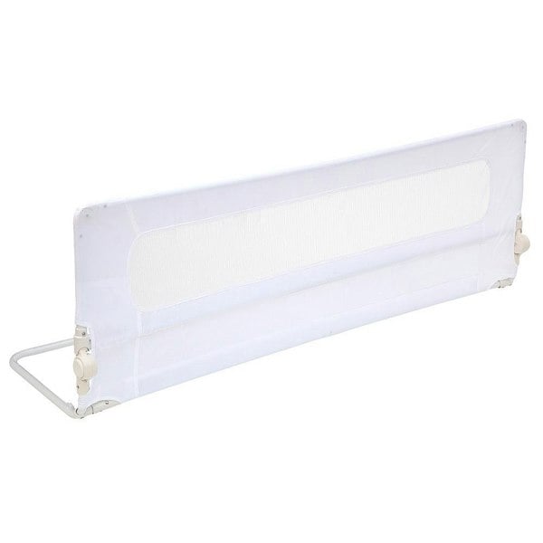 Safetots Extra Wide Bed Rail, White 140cm Wide x 50cm Tall, Toddler Bed Guard For Safety