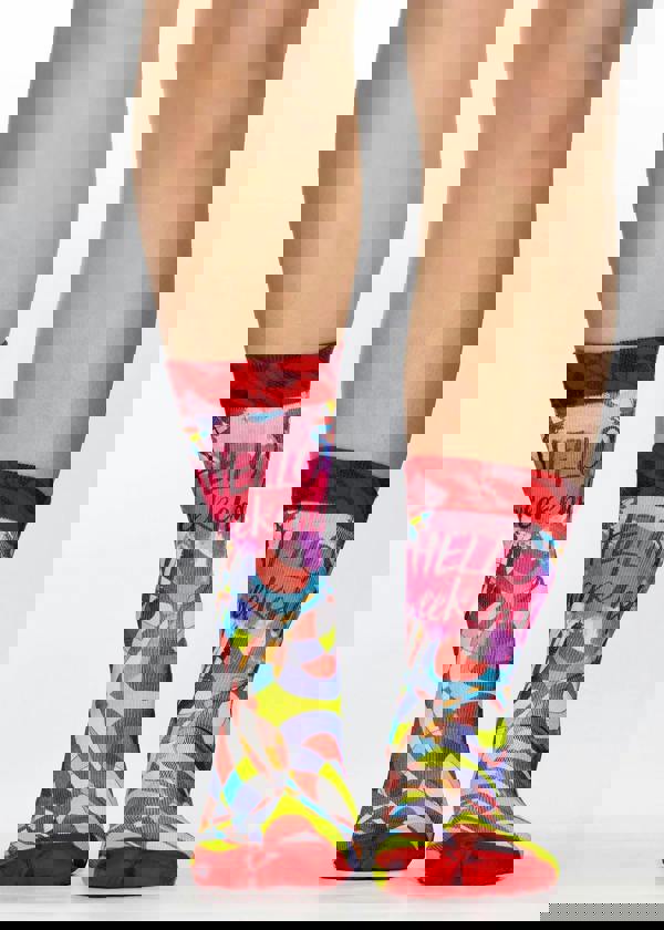 Jemsox HELLO WEEKEND Ladies Novelty Gift Socks