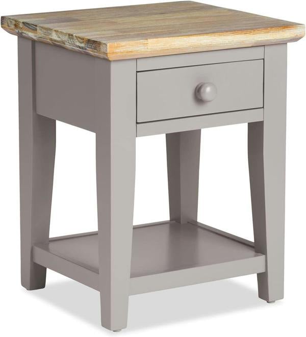 Statement Furniture Florence 1 Drawer Lamp Side Table, Assembled Sofa Table