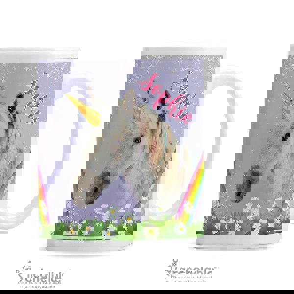 Personalised Memento Company Personalised Rachael Hale Unicorn Mug