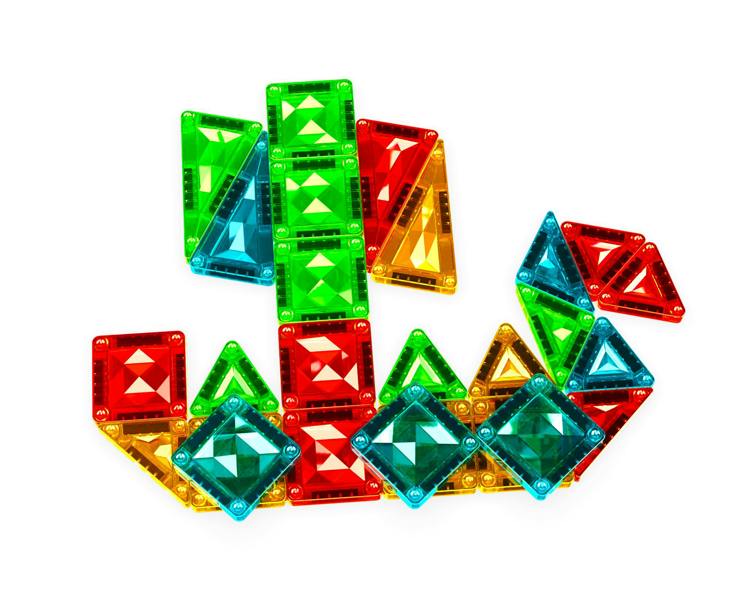 Geomag Magnetic Tiles Mini Travel Set 26 Pieces