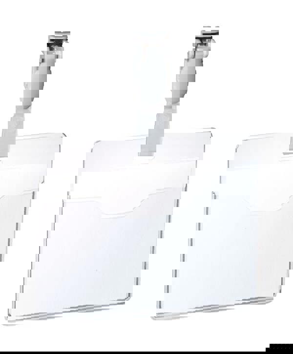 Durable Conference Clip Name Tag ID Badge Holders + Cards | 25 Pack | 60 x 90mm