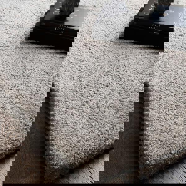 Asiatic Opulence Shaggy Silver Rug