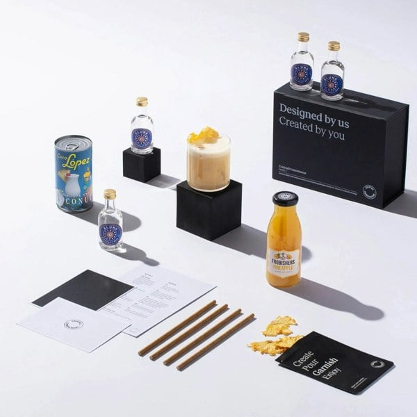The Cocktail Connoisseurs Piña Colada Cocktail Making Kit