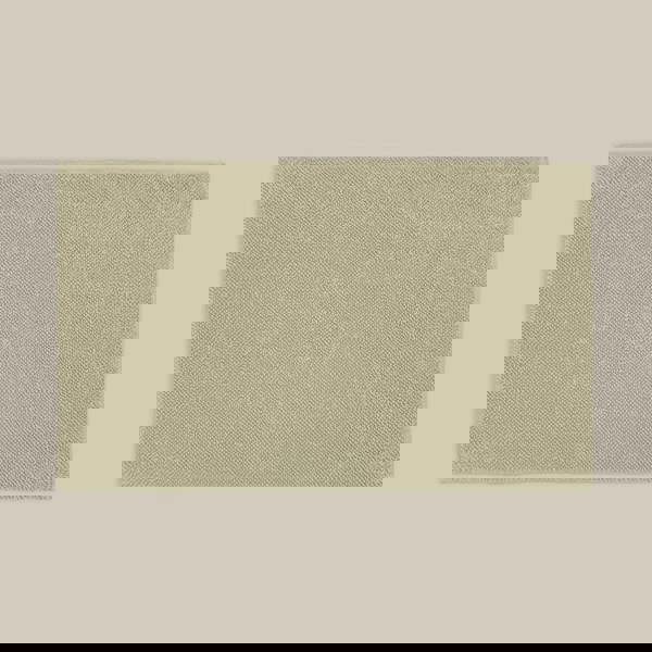 Sage green bath mat made from organic cotton. Soft and sustainable bathroom accessories.