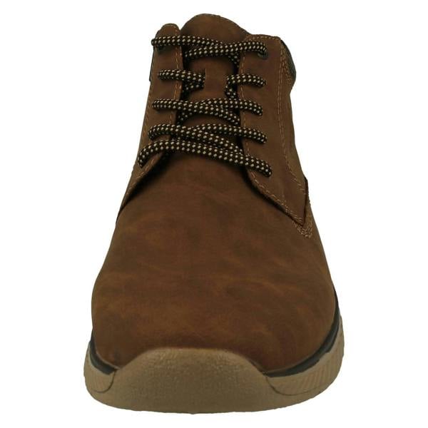 Rieker Mens Rieker Zip Up Lace Boots B0603