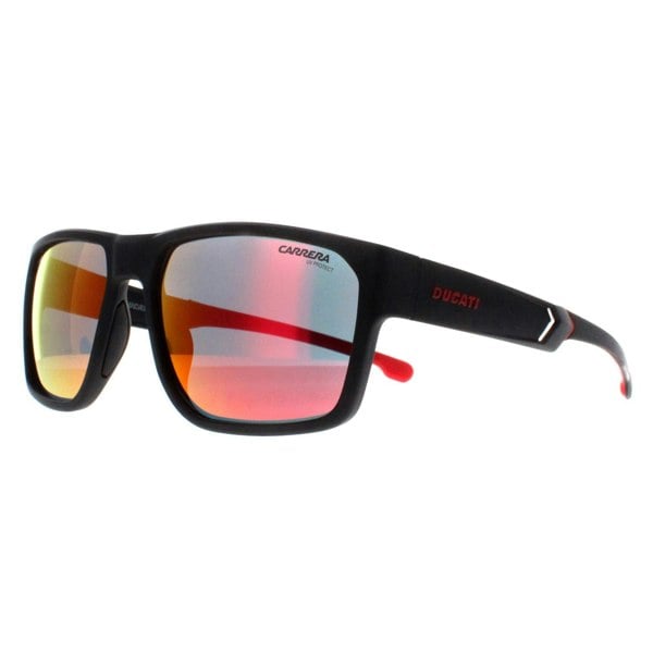 Carrera Sunglasses Ducati CARDUC 029/S OIT UZ Matte Black and Red Grey with Red Flash Mirror