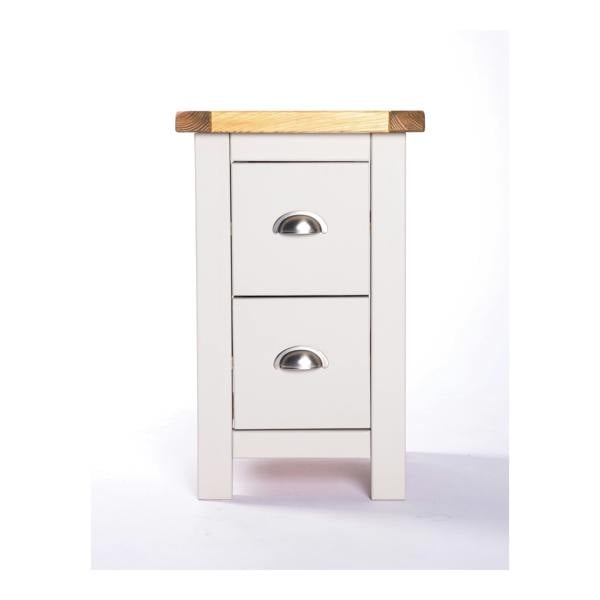 Argenta 2 Drawer Petite Bedside Table