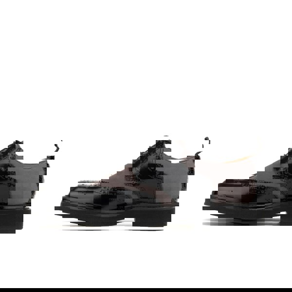 Embassy London The Nightfall - Grey & Black - Mens Leather Brogue Shoe