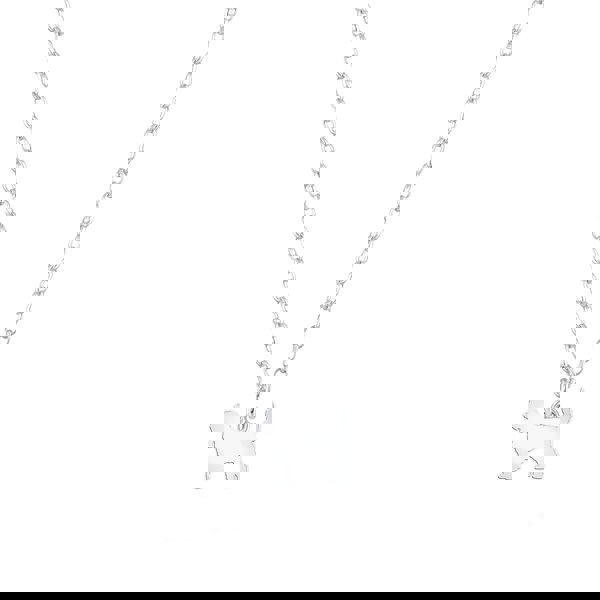 Mylee London Grand Basset Griffon Vendéen Silhouette Silver Necklace - Personalised