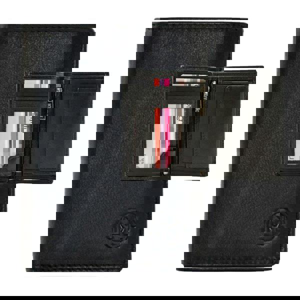 Mala Leather Origin Compact Shirt Wallet with Coin Pocket