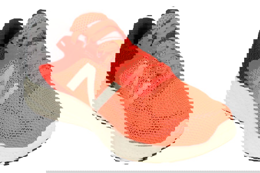 New Balance 490v6 Womens Sneakers  W490LD6 - Orange White Grey - Photo 3