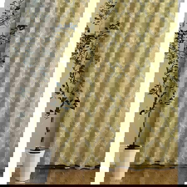 Paoletti Olivia Pencil Pleat Curtains - Citrus Yellow