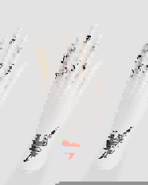 Tattoo Hand Jewellery Holder - Ceramic Display with Inked Attitude