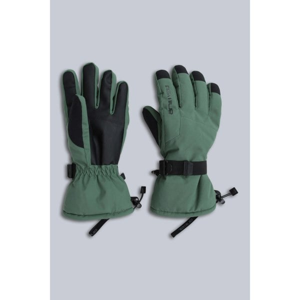 Animal Mens Edge Ski Gloves - Dark Khaki