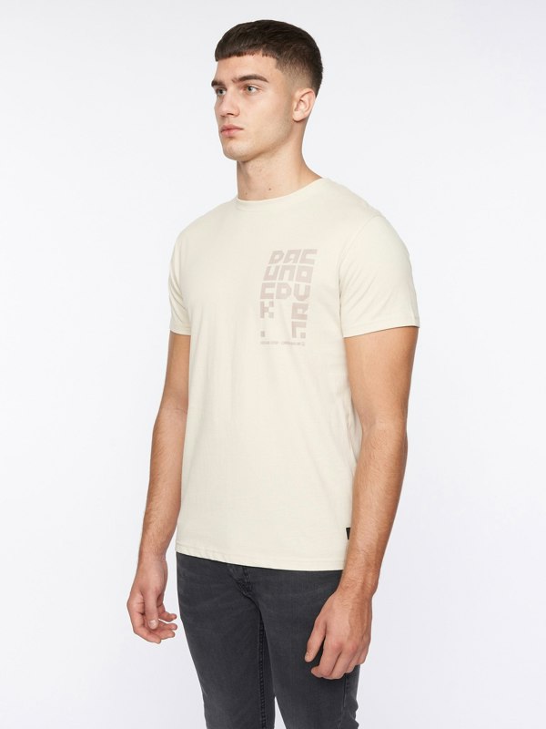 Duck and Cover Bardent T-Shirt - Ecru