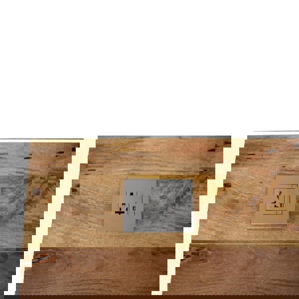 Artisan Furniture Solid Wood 2 Drawer Cable Writing Desk