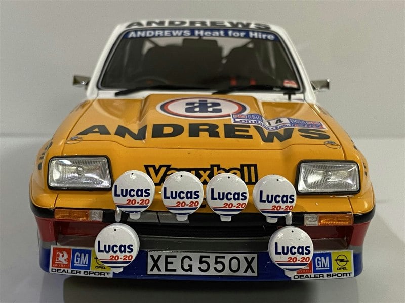 vauxhall chevette gr. b 2300 hsr andrews heat for hire 1:18 otto mobile