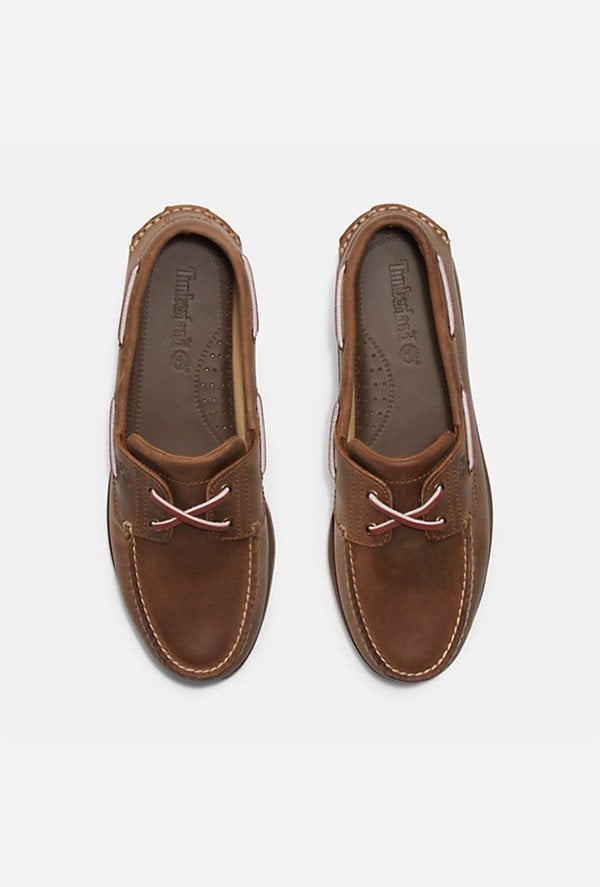 Timberland Men's Classic Leather Boat Shoes - Brown