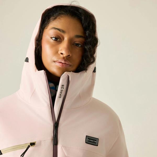 Dare 2B Womens/Ladies Bluebird Ski Jacket - Pink Haze - 