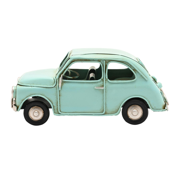 Harvey Makin Ornament - Blue Classic Car