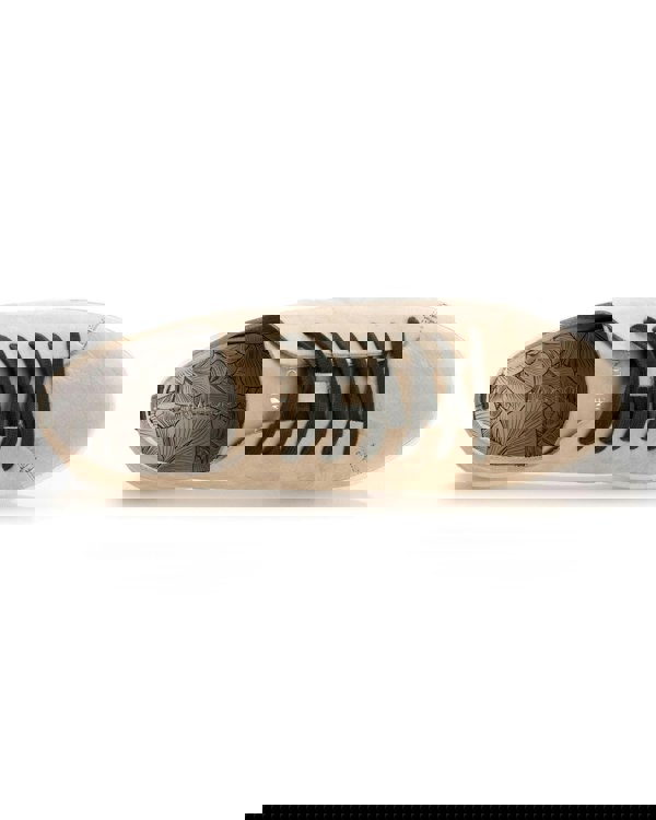 Crime London Raw Lo Mens Trainer - Suede Cream