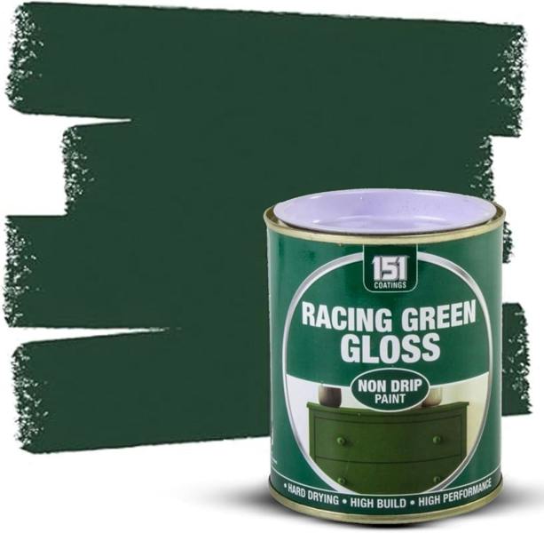 151 3X Racing Green Gloss Non-Drip Paint 300ml