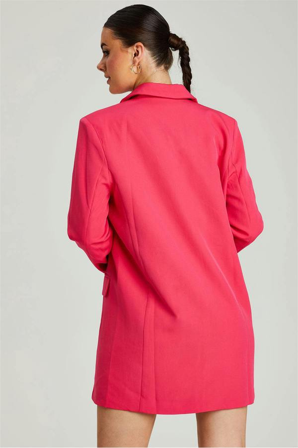 Urban Bliss Hot Pink Oversized Blazer Dress