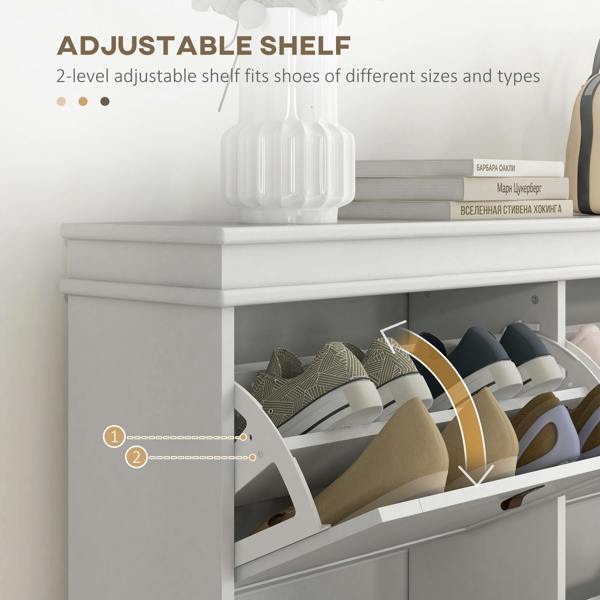 Flip-down Shoe Cabinet