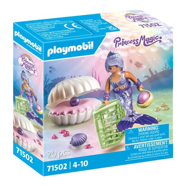 Playmobil Mermaid with Pearl Seashell - 71502 Playset