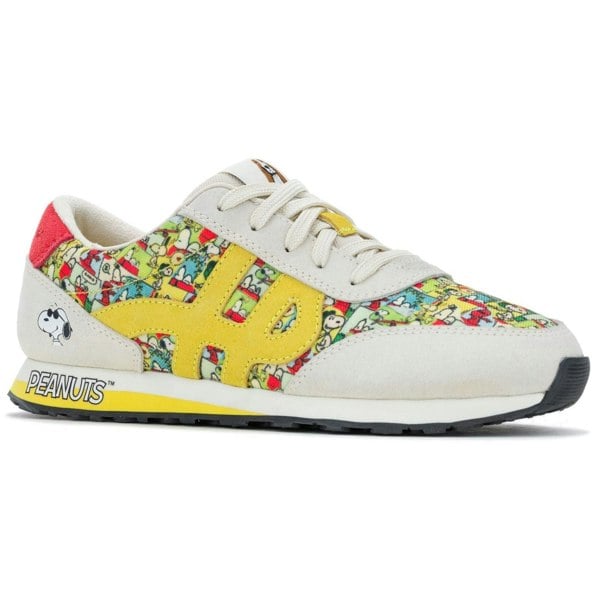 Hush Puppies SEVENTY8 Peanuts Leather Women's Peanuts Print Trainers