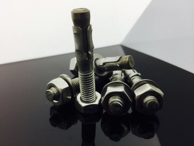Fixaball M12 Throughbolts A4 Stainless Steel Masonry Anchor ETA Option 7
