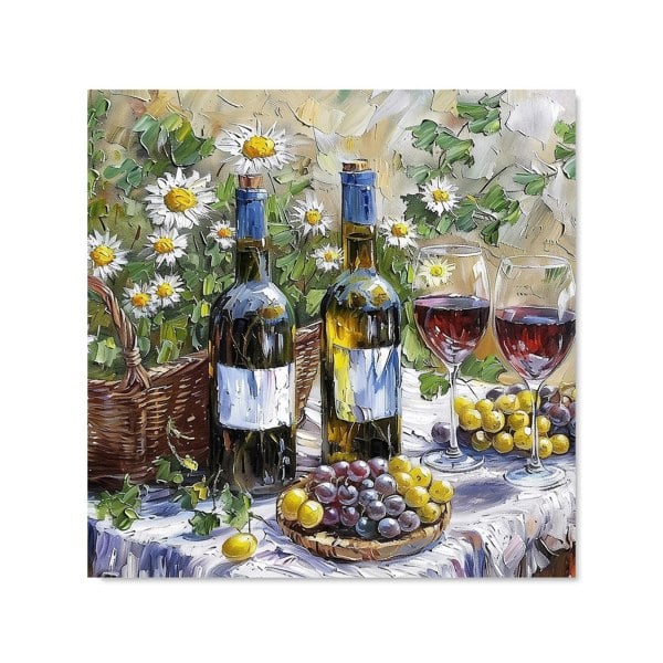 Warren Reed - Designer Vineyard Feast: Impressionist's Still Life Kitchen Splashback