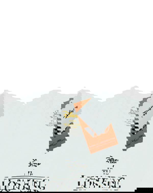 Disney Womens White Simba Short Sleeved T-Shirt