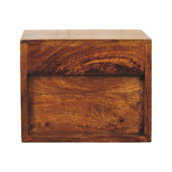 Wyld Haus Cortina 1 Drawer Mango Wood Wall Mounted Bedside Table