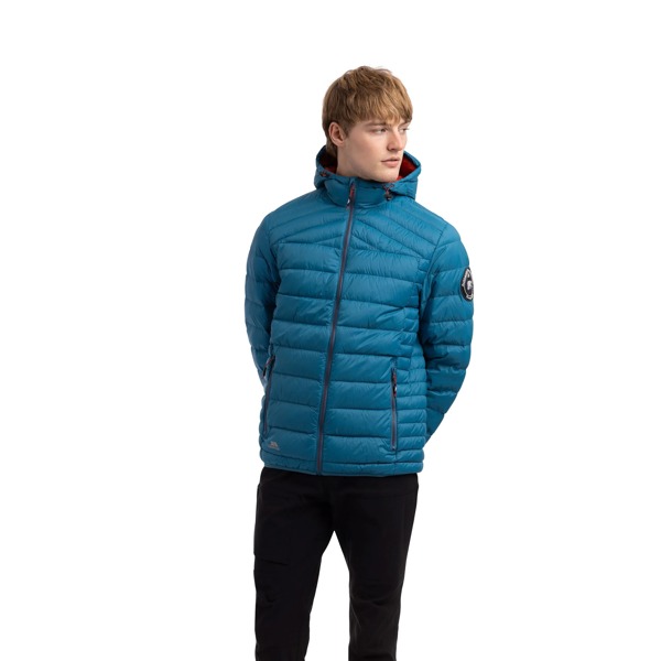 Trespass Men's Whitman II Down Packaway Jacket - Bondi Blue