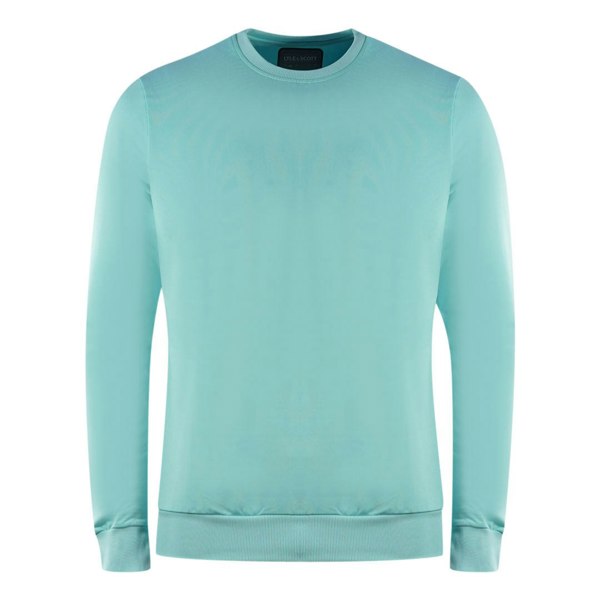 Lyle & Scott Golf Tech Crew Neck Jumper - Pale Marine