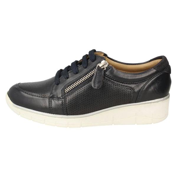 Padders Ladies Padders Side Zip Lace Up Trainers Ivy