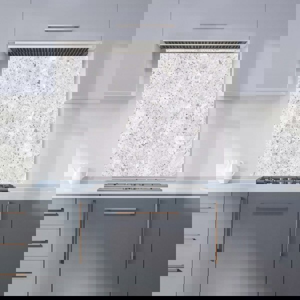Warren Reed - Designer Light Grey Quartz Effect Kitchen Splashback