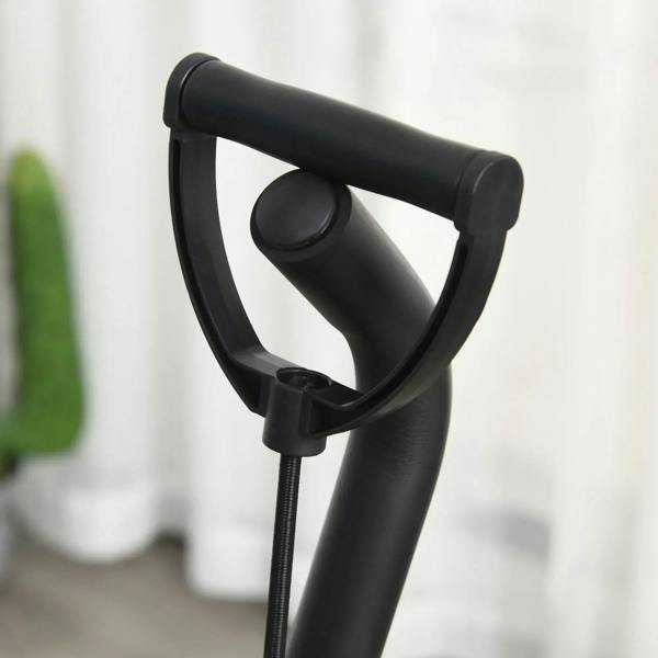 Twister stepper curved handlebar grips with black frame, resistance band cords