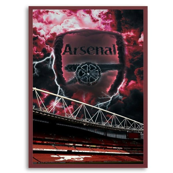 NotNiceThings Arsenal Magic Poster - Augmented Reality Art