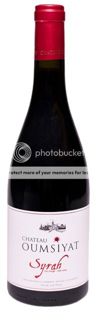 Chateau Oumsiyat, Mount Lebanon, Syrah 2020 75cl